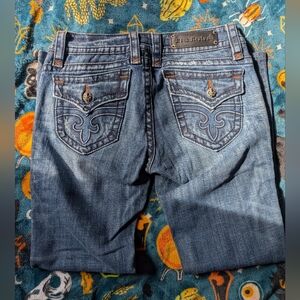 Rock Revival Jen Straight Jeans 31x28